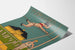 Vintage poster van Harvard Lampoon met atleet die hoogspringt