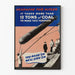 Militaire Propagandaposter Torpedo en Steenkool