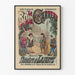 Vintage poster Le Roi de Carreau Théâtre des Nouveautés