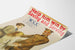 Vintage poster oorlogsbesparingszegels - hulp en steun aan de soldaat