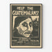 Solidariteitsposter Guatemala - Humanitaire hulp vintage