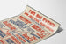 Vintage poster voor theater- en dansevenement San Jose Civic Auditorium