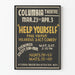 Vintage Theaterposter Help Yourself Paul Vulpius