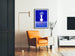 Vintage poster Hepatrol Anemie in blauw en roze
