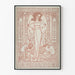 Decoratief poster Het Hooge Land Beekbergen in Art Nouveau-stijl