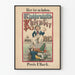 Vintage poster Kladderadatsch kalender 1883