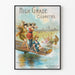 Vintage poster van High Grade Cigarettes - Badscène Ontario Beach Rochester