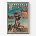 Vintage poster Hippodroom bij de Pont de l'Alma - Nero gladiator
