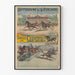 Vintage poster Hippodroom van Saint-Ponchon - Races in Carpentras