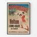 Vintage poster Hippodroom Holtum L'homme aux boulets de canon