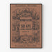 Vintage poster Geschiedenis geïllustreerd van zes jaar oorlog en revolutie 1870-76