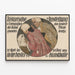 Vintage Poster Tentoonstelling Historisch Handwerk - Basel 1912 — ingelijst kunstwerk aan de muur
