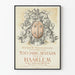Vintage herdenkingsposter 700 jaar stad Haarlem