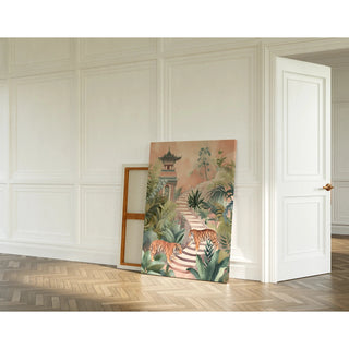 Poster Tijgers en Tempel