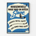 Vintage propagandaposter: Huisvrouwen voeren oorlog - materiaalbesparing