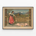 Vintage Poster Tentoonstelling van de Industrie en Ambacht in Bern in Thun 1899 — ingelijst kunstwerk aan de muur