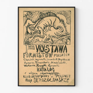 i-sza-wystawa-formistow-polskich-chwistek-czyzewski-gwozdecki-hrynkowski-hulewicz-pronaszkowie-niesiolowski-witkiewicz-zamoyski