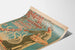 Vintage poster van een amateurkunsttentoonstelling met schilder en palet