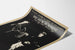 Vintage zwart-wit reclameposter voor sigaretten