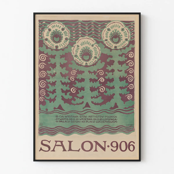 Poster wanddecoratie Salon 906 - Vintage Poolse kunst