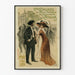 Vintage poster van het Nationaal Congres van Studentenverenigingen 1909