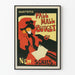 Vintage geïllustreerde Pall Mall Budget serie poster