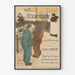 Vintage poster l'Escarmouche in de stijl van Toulouse-Lautrec