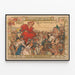 Vintage poster Imprimerie Camis Quai Jemmapes 172 — ingelijst kunstwerk aan de muur