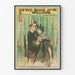 Vintage Romance Poster under the Willows