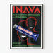 Vintage poster INAVA immuniserende tandpasta