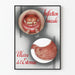 Vintage medische poster over mondinfecties en maagzweren