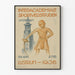 Vintage sportwedstrijdposter Amsterdam 1936