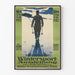 Vintage poster van de internationale tentoonstelling voor wintersporten Wenen 1912