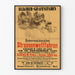 Internationale vintage wielerposter van Illkirch-Grafenstaden 1895