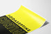 Decoratieve poster Iodaseptine Cortial ontwerp in twee kleuren
