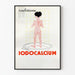 Vintage medische poster over rachitis en Iodocalcium
