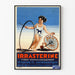 Vintage reclameposter IRRASTERINE Vitamine D antirachitisch