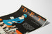 Vintage filmposter It met Clara Bow in blauw