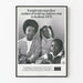 Voorlichtingsposter over aids met Afro-Amerikaanse familie