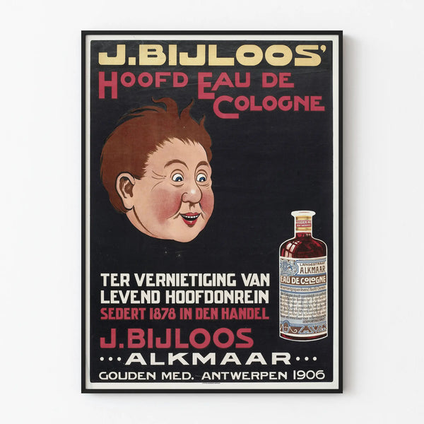 j-bijloos-hoofd-eau-de-cologne-ter-vernietiging-van-levend-hoofdonrein-j-bijloos-alkmaar-gouden-med-antwerpen-1906