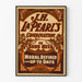 Vintage poster J.H. La Pearl's combinatie van gegarandeerde hits