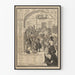 Vintage educatief en recreatief poster 1880 - Geïllustreerde bibliotheek J. Hetzel & Cie