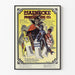 Vintage reclameposter van Jaenecke drukinkt