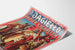 Oude decoratieve poster van sigarettenpapier Jagiello
