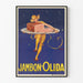 Vintage reclameposter voor Olida ham