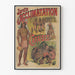 Vintage poster Jardin d'Acclimatation Caraïbes wanddecoratie