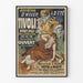 Vintage Poster of Winter and Summer Gardens Tivoli Waux-Hall