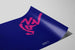 Minimalist Blue and Pink Jazz Design Poster — artwork view
