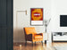 Muurposter Jazz Jump Up Neon Vintage
