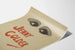 Vintage poster Jenny Golder met intense blik